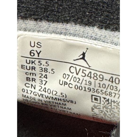 Size 6 (GS) - Jordan 6 Retro High Washed Denim - Picture 9 of 9